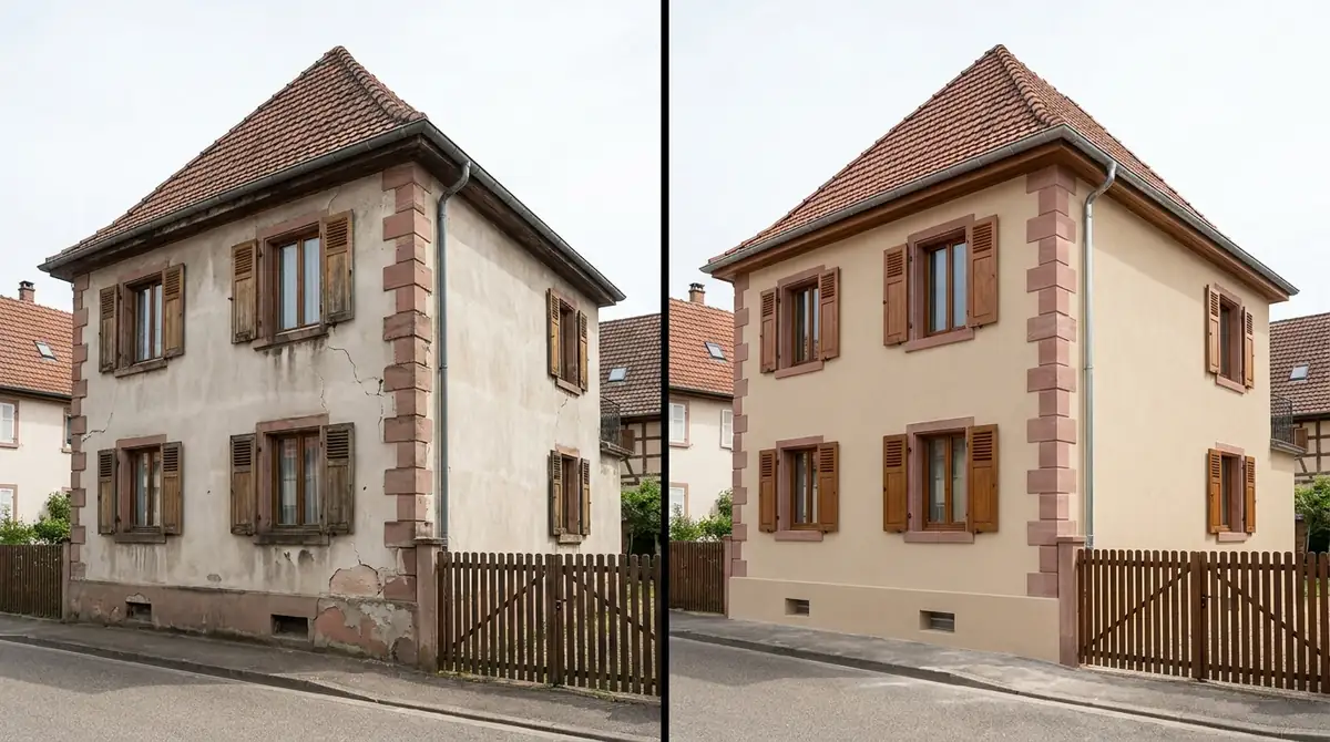 Ravalement complet · Vosges