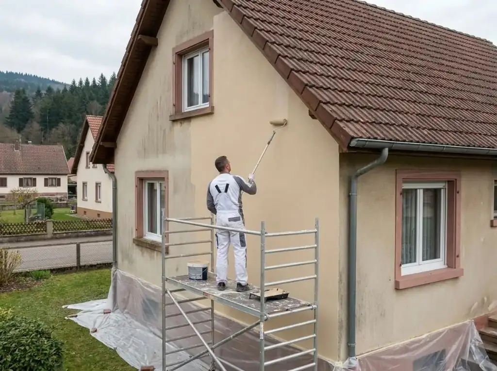 Peinture de façade Cornimont