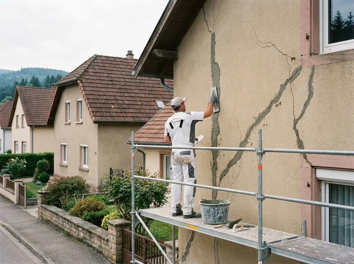 Fissures de façade Charmes